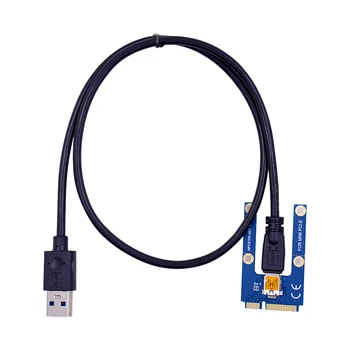 CHIPAL Mini PCI-E PCI-E 16X Riser Card 0,6 M USB 3.0 Kabel za EXP GDC Zunanji Prenosni računalnik grafično Kartico za Bitcoin Rudar Rudarstvo