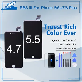 Elekworld EBS-III Za iPhone 6/6S/7/8 LCD Zaslon S 3D Dotik