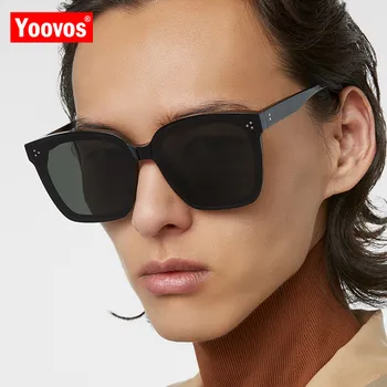 Yoovos Prevelik Sončna Očala Ženske 2021 Luksuzne Blagovne Znamke Oblikovalec Okrogla Sončna Očala Za Ženske, Moda, Nakupovanje Lentes De Sol Hombre