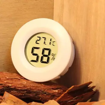 Plazilcev Mini Digitalni Termometer, Higrometer s Sondo Hygrothermograph Želva Akvarij Terarij Tank Temperatura Vlažnost Mete