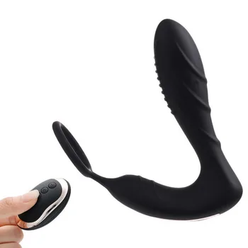 APHORDISIA Brezžični Daljinski upravljalnik Moški Prostate Massager Silikonski Analni Vibrator 10 Hitrost Butt Plug Spolnih Igrač za Moške Masturbator