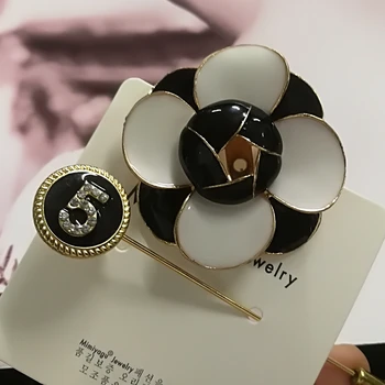 ženske zimske 2pcs cvet broška zatiči nakit set stranka darilo