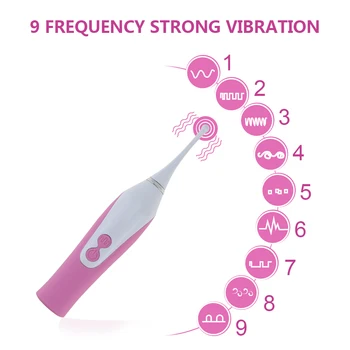 G-spot, Vibratorji Sex Igrača za Žensko Zelo Orgazma 9 Načini Vibracij Analni Čep Vagina Nastavek Stimulator Klitorisa Adult Sex Igrača