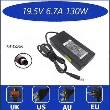 19.5 V 6.7 A 130W ZA dell XPS 15 9530 L501X L502x Napajanje AC Adapter za Polnilnik & Kabel 7.4*5.0 Prenosnik