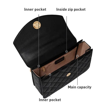 LA FESTIN Oblikovalec torbice 2021 novo-ramo messenger torbe verige majhnih kvadratnih vrečko moda štruce vrečko