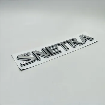 Za Nissan Sentra Emblem Zadaj Zadnji Prtljažnik Značko znak, logotip, simbol pisma, Nalepke