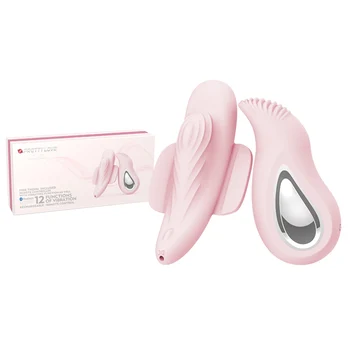 Mobilne APLIKACIJE+Brezžični Daljinski upravljalnik Pametni Vibe klitoris postaviti na 12 Vibracije Strapon vibrador Bluetooth Vibratorji za Ženske.