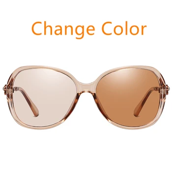 2020 Photochromic sončna Očala Ženske Polarizirana Kameleon Očala Vožnje Zatemnjena Očala Proti bleščanju Sonca Očala lunette soleil femme