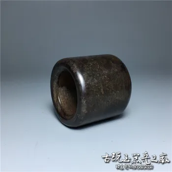 Železo črna meteorite prstanec od Hongshan Kultura Zbirka