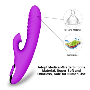 AV Vibrator sex igrače za žensko Odraslih Nastavek Klitoris Bedak Stimulator G spot opozarjanje z Vibrator za Žensko Vaginalni Masturbator