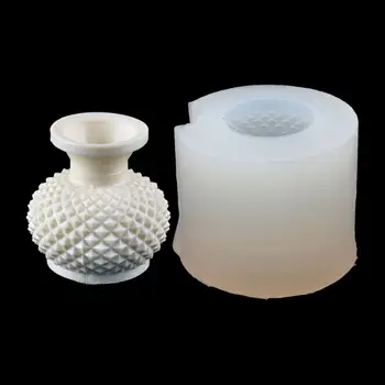 3D Cvet Vazo Smolo Plesni Silikonski Epoksi Smolo, Nakit, Izdelava DIY Orodja Obrti