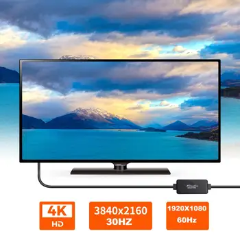 Aktivno 4K HDMI za Displayport 1.2 pretvornik kabel 1,8 m HDMI v DP za PS5 PS4 PC Apple TV z DVD-jem DP monitor