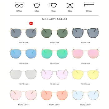 RBROVO 2021 Kovinski Klasično za Ženske/Moške sončna Očala, Ogledalo Luksuzne blagovne Znamke sončna Očala Ženski Vožnje Očala Letnik Oculos De Sol