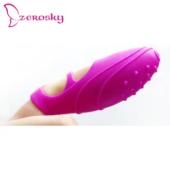 Zerosky Nove G Spot Vibratorji Za Ženske Klitoris Stimulator Nastavek AV Prst Massager Vibrator Jajca Sexy Igrače Za Ženske