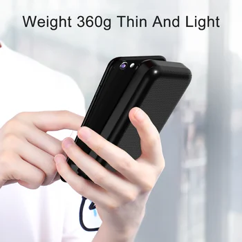 20000mAh Moči Banke za iPhone Xs Max Huawei Xiaomi Digitalni Prikaz Prenosni Polnjenje Powerbank 20000 mAh USB Zunanji Polnilnik