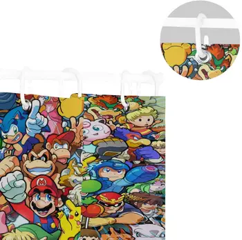 Legenda Mario Super Smash Bros Kirby Tuš Zavesa
