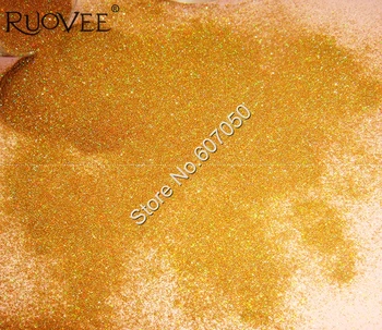 0,05 MM 002 Holografski Laser Gold Sije Kozmetični Nohtov Bleščice v Prahu v Prahu za Nohte Art Bleščice Obrti dekoracijo