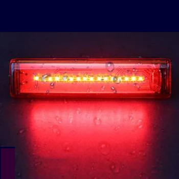 LED Izposoja Zadnje Luči za Kolo Opozorilo Lučka 5 Načini USB Charge Rdeče Barve Varnost Smerniki Noč Rep Svetlobe