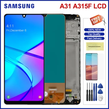 A31 Lcd zaslon Za Samsung Galaxy A31 A315 Lcd-Zaslon, Zaslon na Dotik, Računalnike Zbora Za Samsung SM-A315F SM-A315F/DS Lcd
