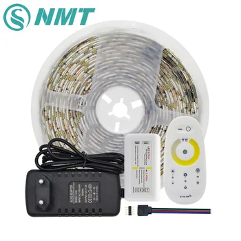 SCT LED Trak Nastavite Nepremočljiva / Ne Nepremočljiva SMD 5050 60Leds/m Lučka Led Trak Trak+2.4 G/24 Tipko Daljinskega upravljalnika