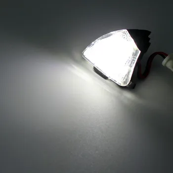 2Pcs Napak LED Pod Strani Ogledalo Mlaka Luči za VW Golf 5 Mk5 MkV Passat b6 Jetta Eos