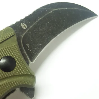 9Cr18MoV rezilo karambit folding nož za preživetje cs se odpravite na lov orodje faca žepni nož ganzo taktično noži eos kampiranje orodja