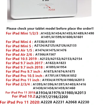 Coloful Cover za iPad Pro 11 Primeru 2020 Mehko TPU Silikon Smart Spanja Zbudi Cover za iPad Pro 11 2018 1nd 2. Gen Funda Capa