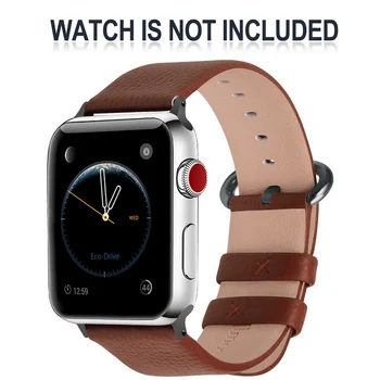 Visoka Kakovost Pravega Usnja Watch Band, iWatch Zapestnica Usnjeni Trak Watchband Manšeta za Apple Watch 38 mm/42mm