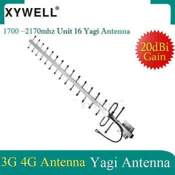 XYWELL 20dBi Pridobili 3g, 4g, 3g Antena Yagi Antena 4g, 3g 2100 1800 Zunanja Antena 3G 4g LTE Zunanja Yagi Antena Z N Female
