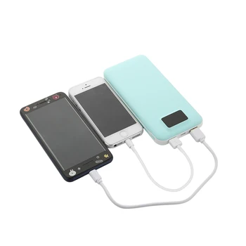 Moč Banke 20000mAh Prenosni Digitalni Prikaz Moči Banke Dvojno USB Zunanji Polnilec za iPad, za iPhone, telefon Android