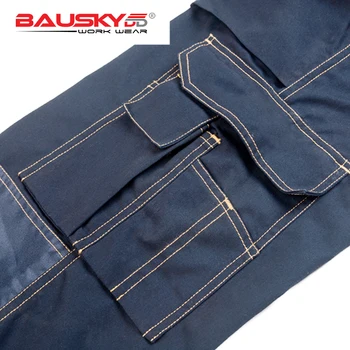 Bauskydd Moške Delo Pajac Varnost posebne delovne obleke Multi-funkcionalne jumpsuit za moške