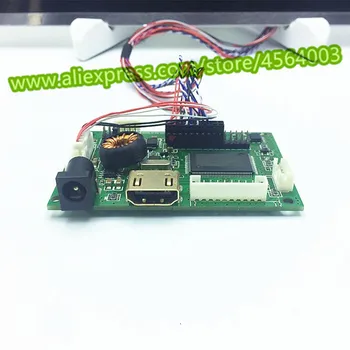 14-palčni zaslon LCD mini Krmilnik B140XW01 LP140WH1 LTN140AT07 N140BGE-L23 monitor Audio majhnega gonilnika odbor HDMI VGA Modul za vgradnjo v vozilo