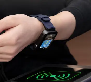 Xiaomi MI Gledati Smartwatch GPS, NFC, WIFI ESIM Telefonski Klic Android ročno uro Odgovor Bluetooth Fitnes Srčni utrip Pametno Gledati