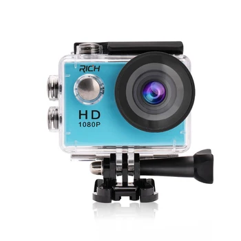 BOGATA D9 Športne delovanje Fotoaparata wifi Podvodni Mini Cam 1080P HD, 8MP Nepremočljiva SJ Cam športne kamere, ki gredo na prostem pro