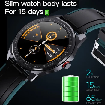 Novo SN88 GPS Pametno Gledati Moške Bluetooth Klic Srčni utrip Fitnes Tracker Dolgo Pripravljenosti Nepremočljiva Šport Smartwatch Za Android IOS