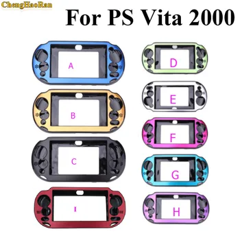 ChengHaoRan Vroče prodajo 9 barvah, Aluminija, plastike Kože Primeru Zajema Lupini za Sony PlayStation PS Vita 2000 PSV bt / cp-20 rezervnih delov
