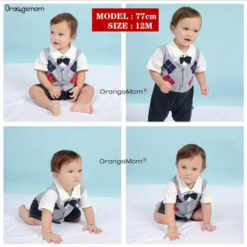 2020 poletje baby boy romper, gospod jumpsuits novorojenček dojenček fant oblačila poceni Uvoz Otroška Oblačila bombaž babica darilo