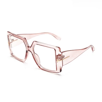 Kvadratni Optični Okvir Prevelik Očala Ženske Moški Modni Kratkovidnost Očala Okvirji Retro Jasno Recept Okvir Lady UV400