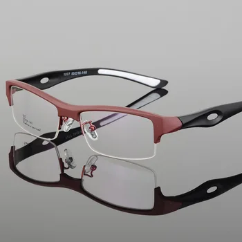 BCLEAR Spektakel Okvir Privlačen Moški Značilen Design blagovne Znamke Udobno TR90 Pol Okvirjem Kvadratnih Športnih Očal Okvir Eyeglass