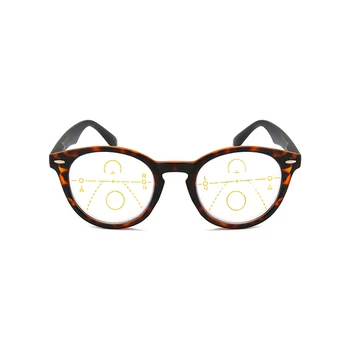Zilead Progresivna Multifokalna Obravnavi Očala Proti Modra Svetloba Leopard Prebyopia Očala Daljnovidnost Očala Očala Unisex