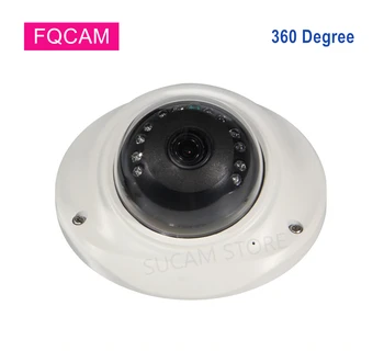 4MP Mini Kamera 360-Stopinjski AHD Full HD 1080P Home Security Video Nadzor Panoramski 4 V Infrardeči OSD Kabel Analogni Fotoaparati