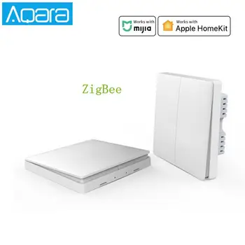 Aqara smart Stensko Stikalo / Wireless Tipko Pametna stikala za luč požarov žice Zigbee daljinsko upravljanje preko xiaomi mi Doma mijia APP