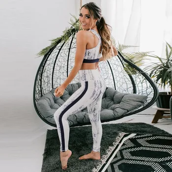 Nove Ženske, Joga Dokolenke Fitnes joga set Evropske ameriški hlače digitalni boki Visoko Pasu Telovadnici, šport elastična dokolenke