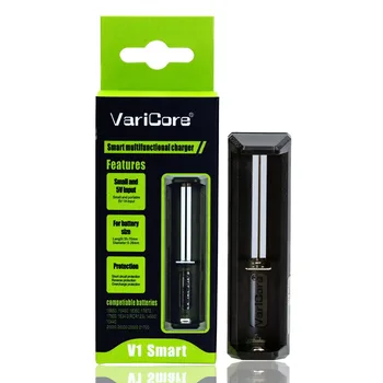 VariCore V40 V20i polnilec za baterije 18650 polnilec za 21700 26650 baterije AA AAA 18350 18500 16340 17500 25500 10440 baterije test zmogljivosti