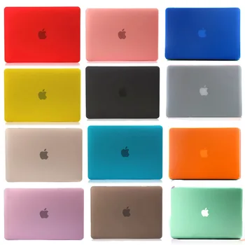 Motnega Površina Mat težko Pokrivajo Primeru Za Macbook Air 11.6 Pro 13 13 15 Retina 12 13 15 palčni Prenosnik torba za Mac Book pro 13 primeru