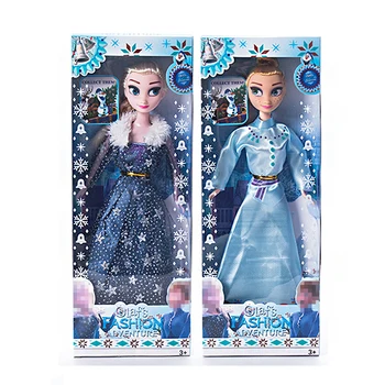 WOWCHEER 16-30 CM Disneyes Serije Kraljica Elsa Ana Olaf Moda Princesa Lovely Baby Lutke Igrače Za Otroke, Dekleta Božič Igrače