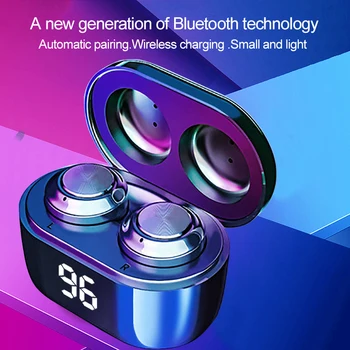 2021 Brezžični TWS 5.0 Bluetooth Slušalke Slušalke IPX4 Nepremočljiva Stereoe Čepkov Micophone Headest Mini 300mAh Gaming slušalke