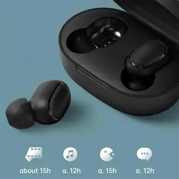 Redmi Xiaomi Airdots TWS bluetooth Slušalke Brezžične 5.0 AI Control Gaming Slušalke Z Mikrofonom za zmanjšanje Hrupa Nadgradnjo AirDots S