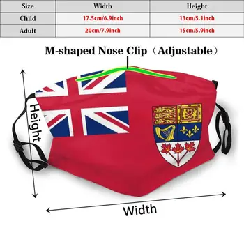 Kanada Rdeče Ensign Zastavo Letnik Kanadski Simbol Hd Visoko Kakovost Spletna Trgovina Za Odrasle Otroke Proti Prahu Filter Diy Masko Ensign Rdeča