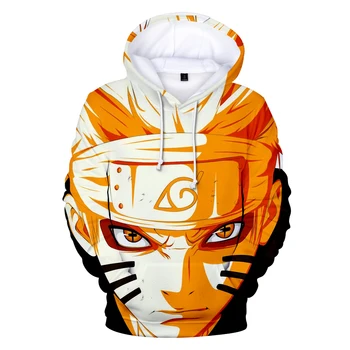 2018 Moda Animacija Naruto 3D Hoodies Moški/ženske Vroče Ulične Harajuku Visoke Kakovosti 3D Tiskanja Naruto Moški Puloverji s kapuco Oblačila